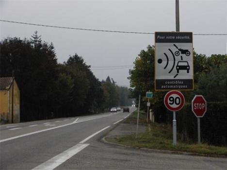 Photo 1 du radar automatique de Sainte-Colombe-en-Bruilhois